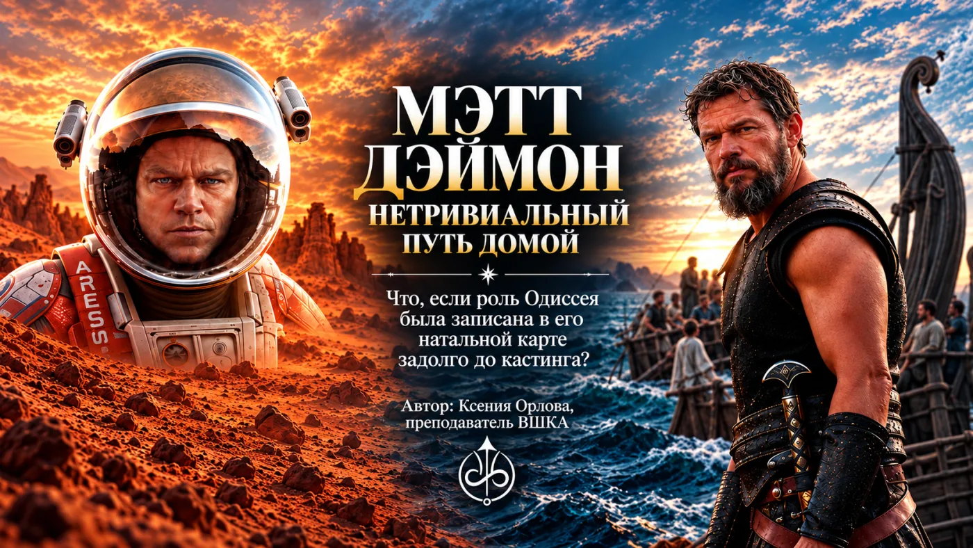 Мэтт Дэймон. Разбор натальной карты