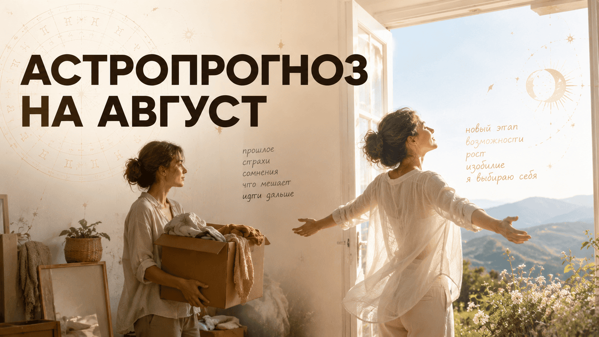 Астропрогноз на август